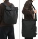 vidaXL Torba rowerowa  na bagażnik 25 L Czarna 33x16x48 cm 4