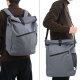 vidaXL Torba Rowerowa  na Bagażnik 25 L Szara 33x16x48 cm 3