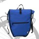 vidaXL Torba rowerowa  na bagażnik 25 L Niebieska 32.5x17x57 cm 3