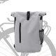vidaXL Torba rowerowa  na bagażnik 20 L Szara 31x13x58 cm 1