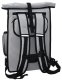 vidaXL Torba rowerowa  na bagażnik 20 L Szara 31x13x58 cm 8