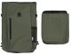 vidaXL Torba rowerowa  na bagażnik 20 L oliwkowa 31x13x58 cm 7