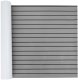 vidaXL Podłoga łodzi  jasnoszara i czarna 240 x 90 cm z pianki EVA 1