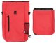 vidaXL Torba rowerowa  na bagażnik boczny 20 L Czerwona 31x13x58 cm 8