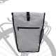 vidaXL Torba rowerowa  na bagażnik 20 L Szara 34x16x59 cm 1