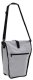 vidaXL Torba rowerowa  na bagażnik 20 L Szara 34x16x59 cm 6