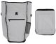 vidaXL Torba rowerowa  na bagażnik 20 L Szara 34x16x59 cm 7
