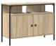 Szafka umywalkowa vidaXL Sonoma Oak 80x30x60 cm z drewna inżynieryjnego 2