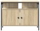 Szafka umywalkowa vidaXL Sonoma Oak 80x30x60 cm z drewna inżynieryjnego 6