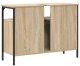 Szafka umywalkowa vidaXL Sonoma Oak 80x30x60 cm z drewna inżynieryjnego 8