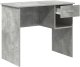 Biurko vidaXL Szare 90 cm x 49.5 cm 4