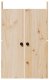 vidaXL Drzwi do kuchni na świeżym powietrzu 50x9x82 cm Lite drewno sosnowe 5
