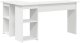 Biurko vidaXL Białe 140 cm x 60 cm 6