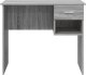 Biurko vidaXL Szare 90 cm x 49.5 cm 5