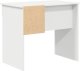 Biurko vidaXL Białe 90 cm x 49.5 cm 7