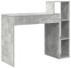 Biurko vidaXL Szare 100 cm x 40 cm 8