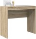vidaXL Biurko do pisania Sonoma Oak Materiał drewnopochodny 2