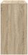 vidaXL Biurko do pisania Sonoma Oak Materiał drewnopochodny 4