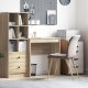 vidaXL Biurko do Pisania Sonoma Oak Drewno sztuczne 70 x 40 x 76 cm 1