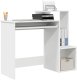 Biurko vidaXL Białe 106 cm x 41 cm 3