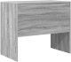 Biurko vidaXL Szare 90 cm x 50 cm 6
