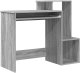 Biurko vidaXL Szare 106 cm x 41 cm 2