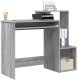 Biurko vidaXL Szare 106 cm x 41 cm 3