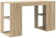 vidaXL Biurko Sonoma Oak Sonoma oak Drewno inżynieryjne 5