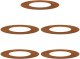 vidaXL Donica Corten Stal corten Średnia Wstawki dekoracyjne 2