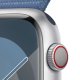 Smartwatch Apple Watch 9 GPS + Cellular 45mm Silver Alu Sport Loop Niebieski  (MRMJ3KS/A) 1