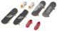 Hot Wheels Skate Fingerboard & Shoe - finger skateboard, 4 pcs. 1