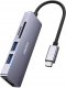 Satechi USB-C Hub - Starry Grey, 3 Ports, Card Readers 3