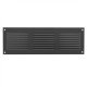 Europlast Metal ventilation grille MR3010A, 300 x 100 mm, anthracite color. 1