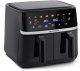 Duża frytkownica beztłuszczowa Air fryer Berdsen BD-657 czarna 3