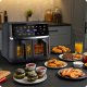 Duża frytkownica beztłuszczowa Air fryer Berdsen BD-657 czarna 4