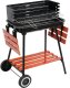LUND CHARCOAL GRILL WITH SHELVES GRID 53x33cm 2