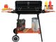 LUND CHARCOAL GRILL WITH SHELVES GRID 53x33cm 6