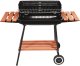 LUND CHARCOAL GRILL WITH SHELVES GRID 53x33cm 8