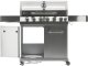 YG.GAS GRILL 6+1 STAINLESS STEEL 20.5KW / GLASS 2