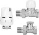 Radiator connection kit INVENA, straight 3