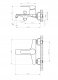 Bathroom faucet INVENA FIRA, black 2