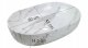 Washbasin INVENA KORFU, 60 x 42 cm, light marble color. 1