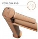 Washbasin faucet INVENA GLAMOR, copper color, high 5