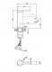 Washbasin faucet INVENA KALITEA, low, black 1