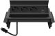 DELTACO flush-mounted power panel, pop-up, 3 sockets, 1x21W A+C USB charger, GST18 connection 1