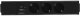 DELTACO power panel, 3 sockets, 1x21W A+C USB charger, GST18 connection, daisy chaining 1