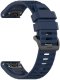 Fixed QuickFit silicone strap, 22 mm, blue 1