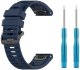Fixed QuickFit silicone strap, 22 mm, blue 2
