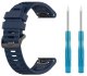Fixed QuickFit silicone strap, 22 mm, blue 7