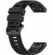 Fixed QuickFit silicone strap, 22 mm, black 9